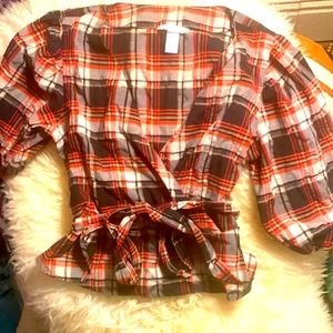 💥Puff sleeve H&M top